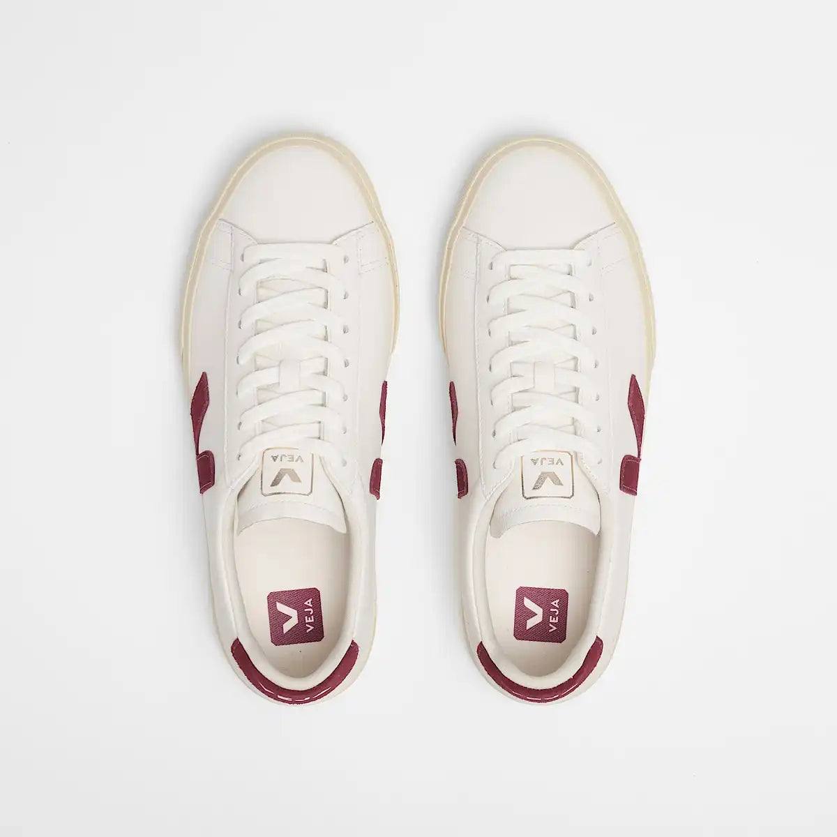 CAMPO LEATHER WHITE GRENAT