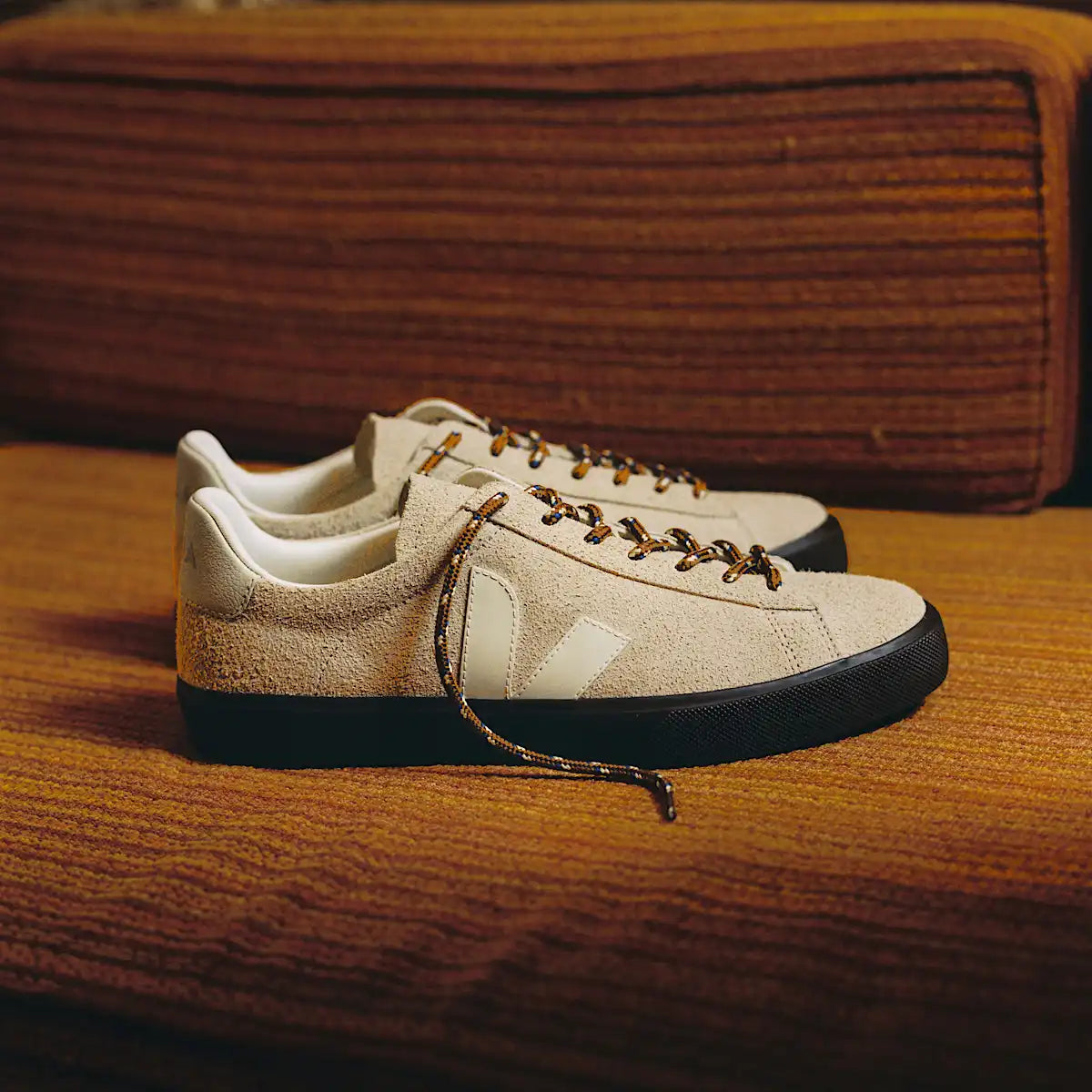 CAMPO TEXTURED SUEDE ALMOND PIERRE