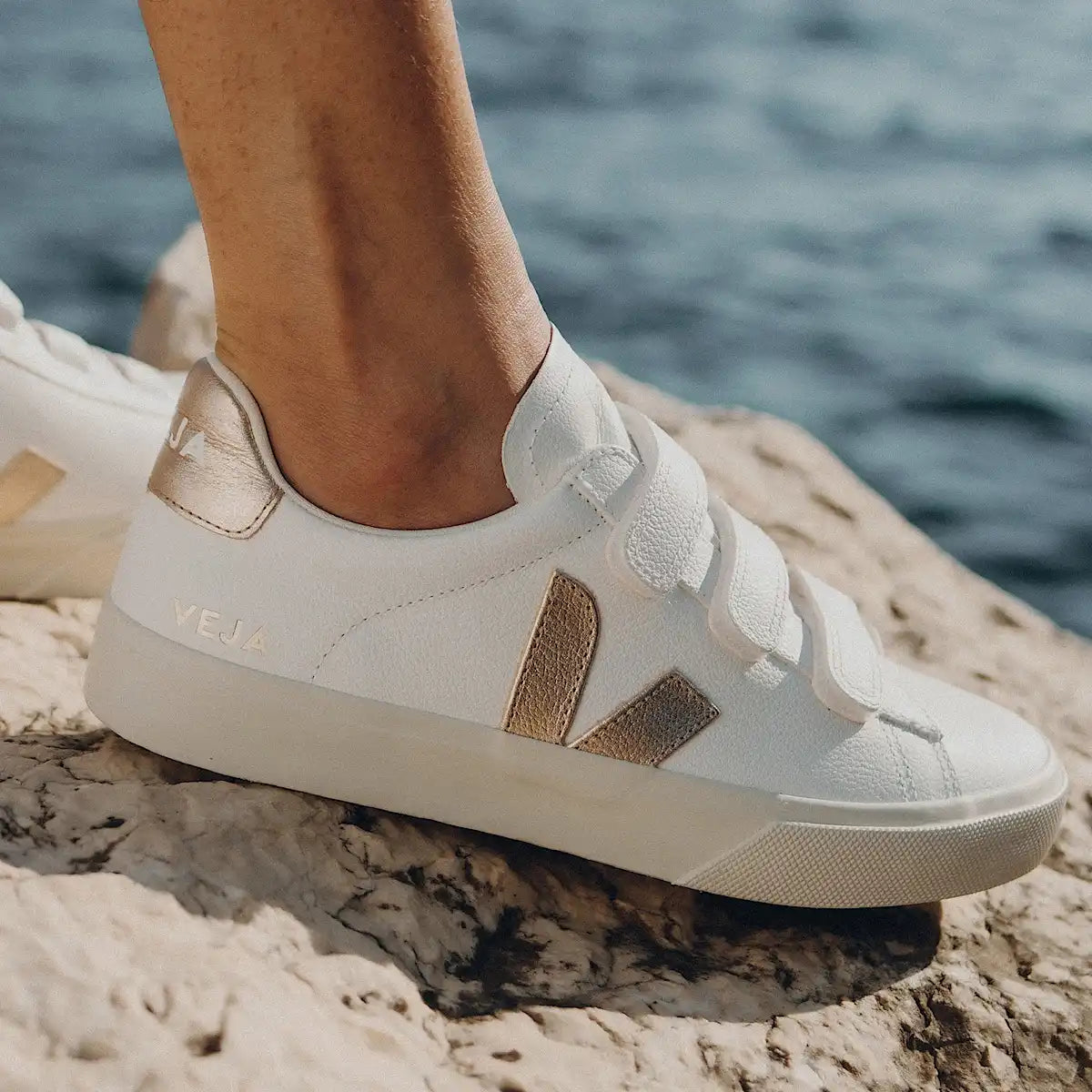 RECIFE LEATHER WHITE PLATINE