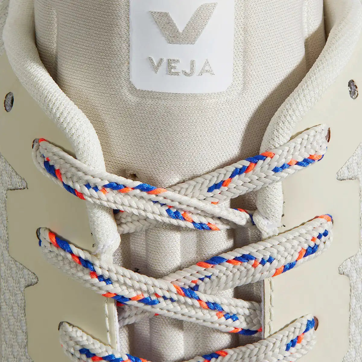 LACES NATURAL PAROS ORANGE FLUO