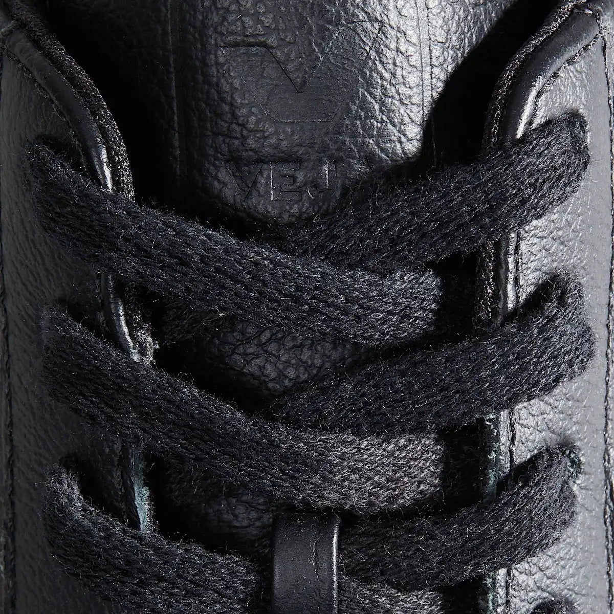 LACES ORGANIC COTTON BLACK
