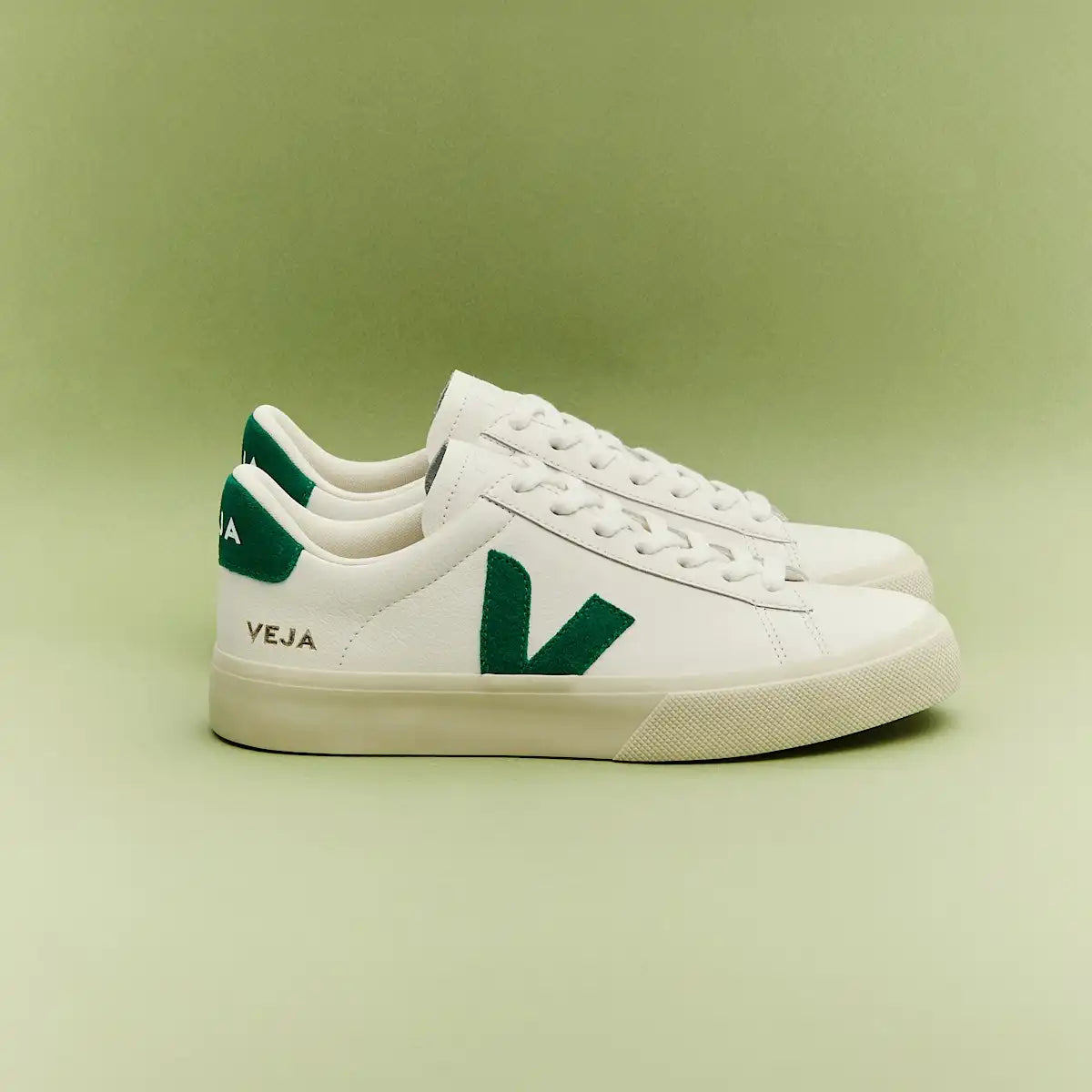 CAMPO LEATHER WHITE EMERAUDE