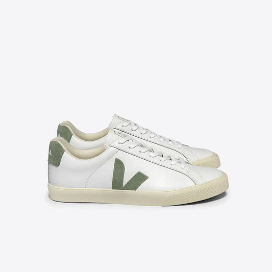 ESPLAR LEATHER WHITE CLAY