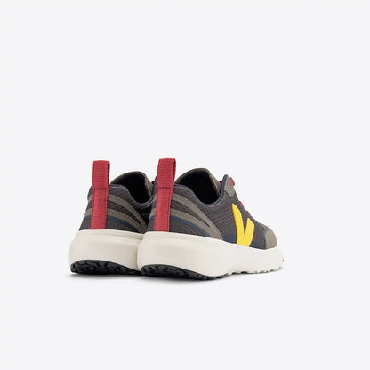 CANARY ELASTIC LACES ALVEOMESH GRAFITE TONIC