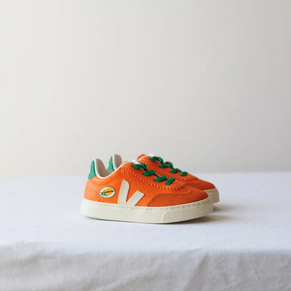 VOLLEY ELASTIC LACES LEATHER VEJA X THE SOCIAL FOOD FURY CALCAIRE