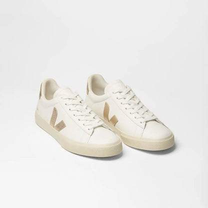 CAMPO LEATHER WHITE PLATINE