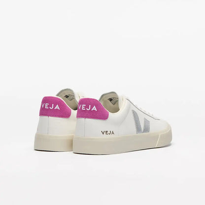 CAMPO LEATHER WHITE SILVER ULTRAVIOLET