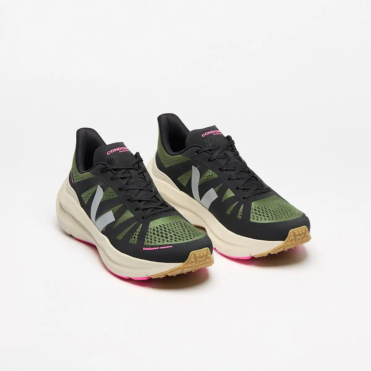CONDOR 3 ADVANCED ENGINEERED-MESH VEJA X JOLIE FOULÉE MILITAR