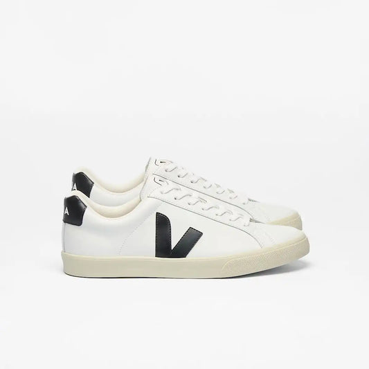 ESPLAR LEATHER WHITE BLACK