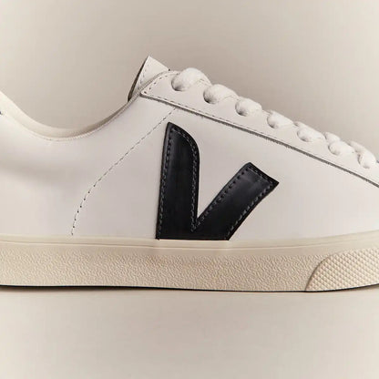 ESPLAR LEATHER WHITE BLACK