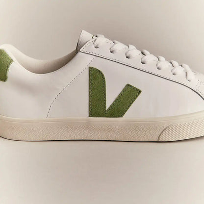 ESPLAR LEATHER WHITE KIWI