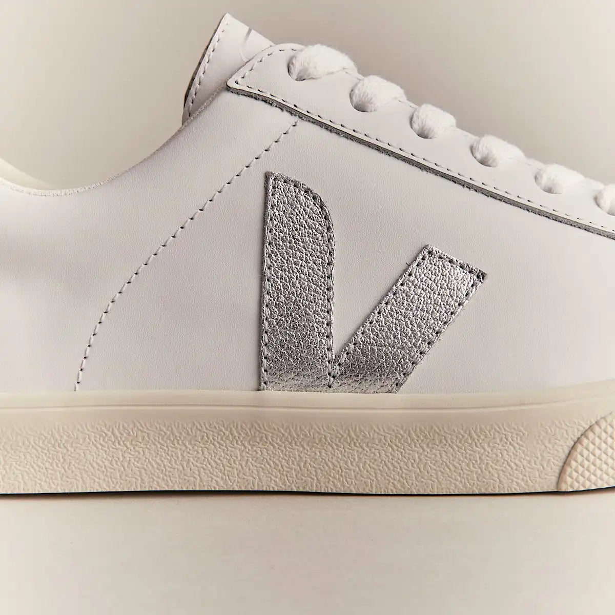 ESPLAR LEATHER WHITE SILVER