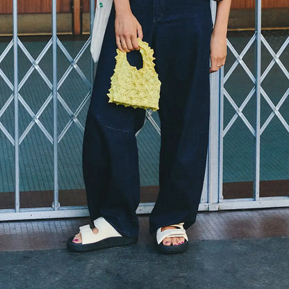 ETNA BOLD LEATHER CASHEW