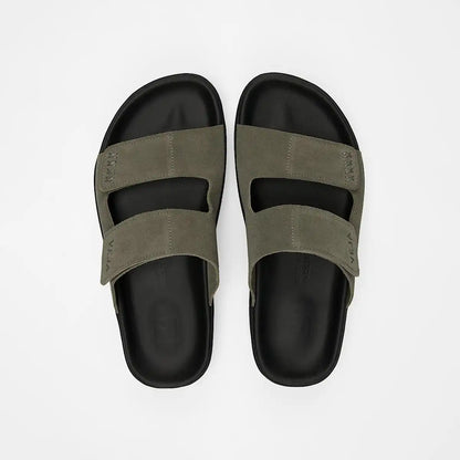 ETNA SUEDE KAKI BLACK
