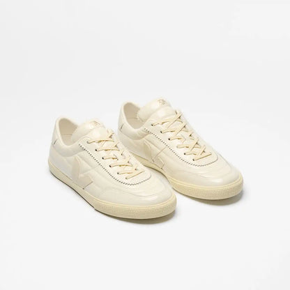 PANENKA PATENT LEATHER OFF WHITE NATURAL