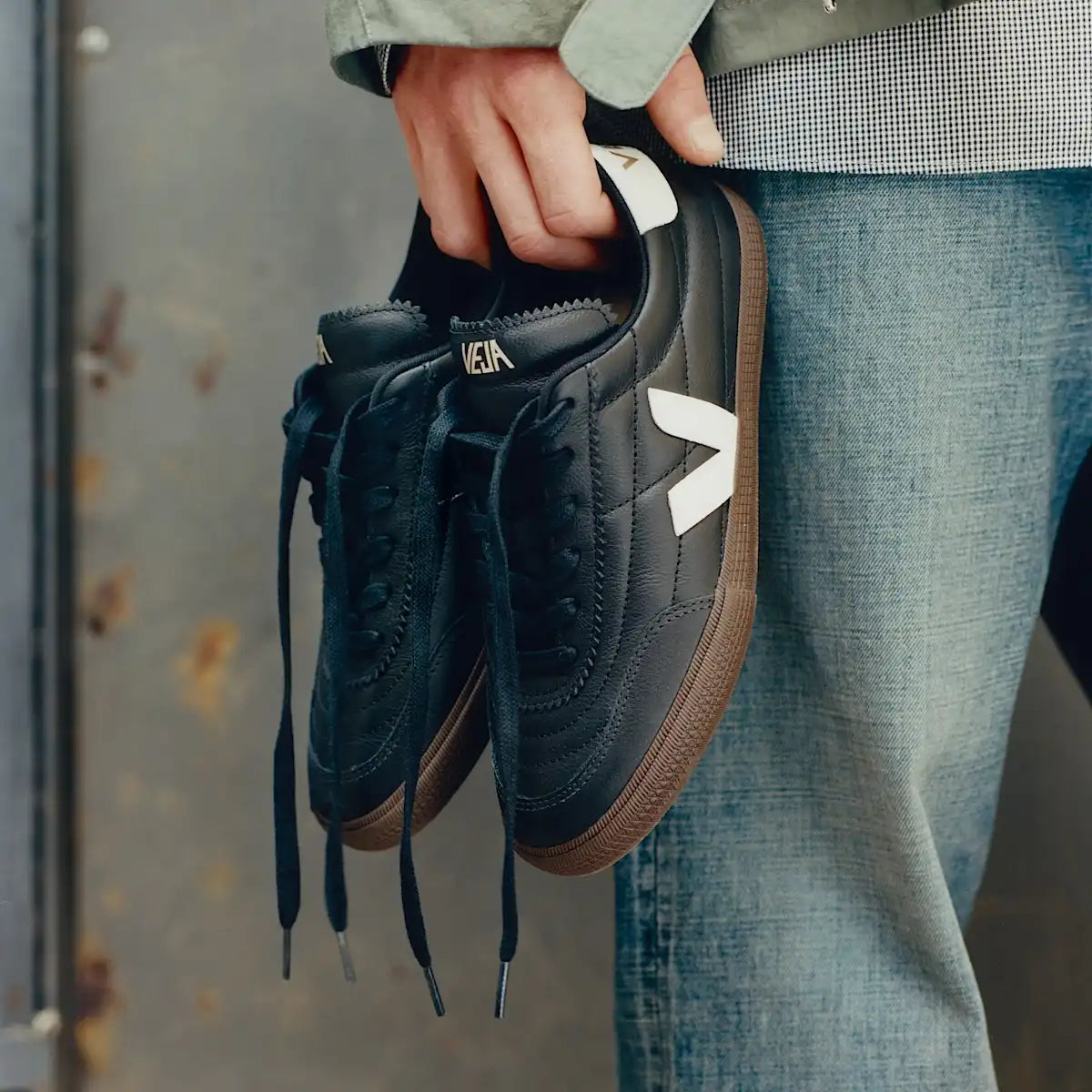 PANENKA LEATHER BLACK WHITE