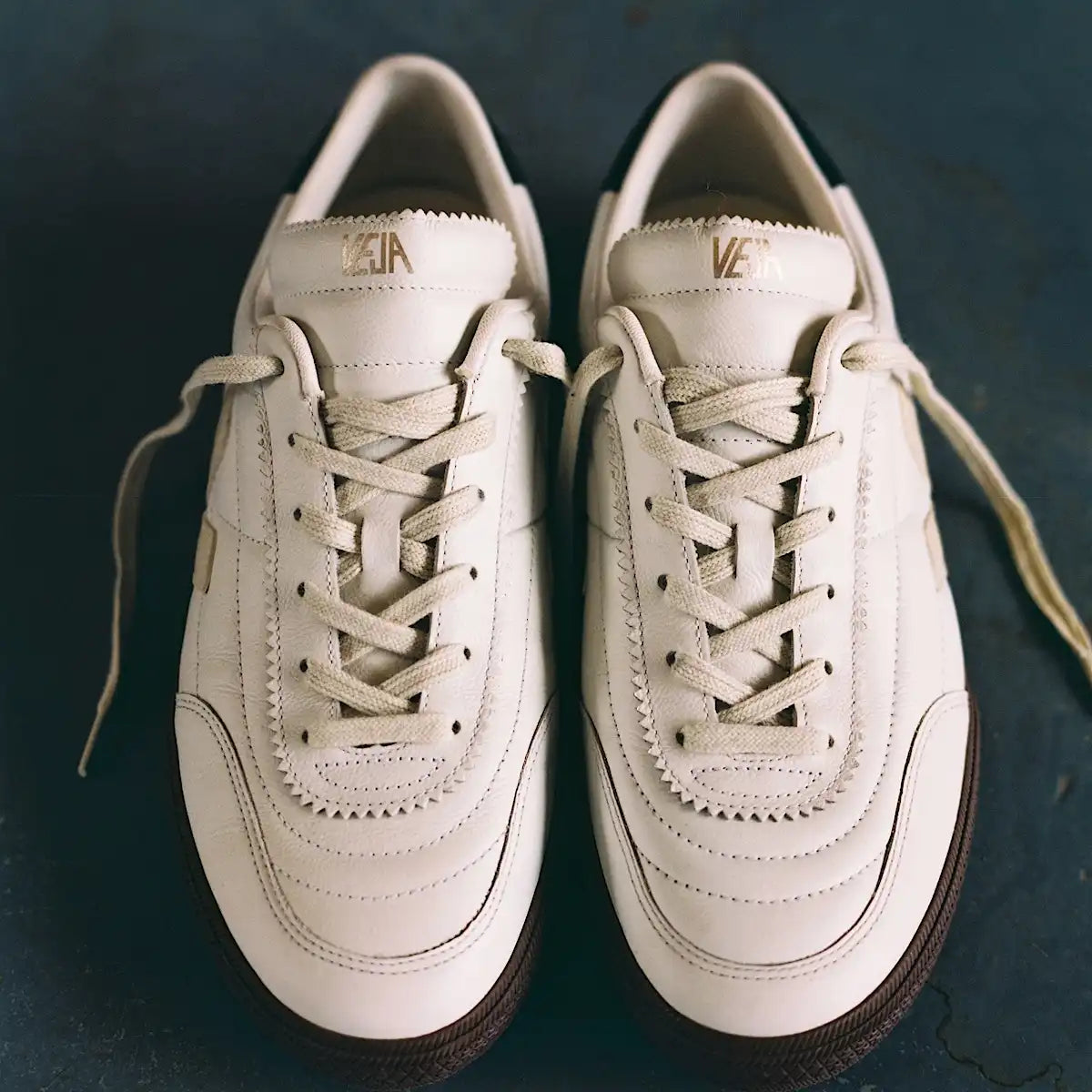 PANENKA LEATHER WHITE BLACK BARK