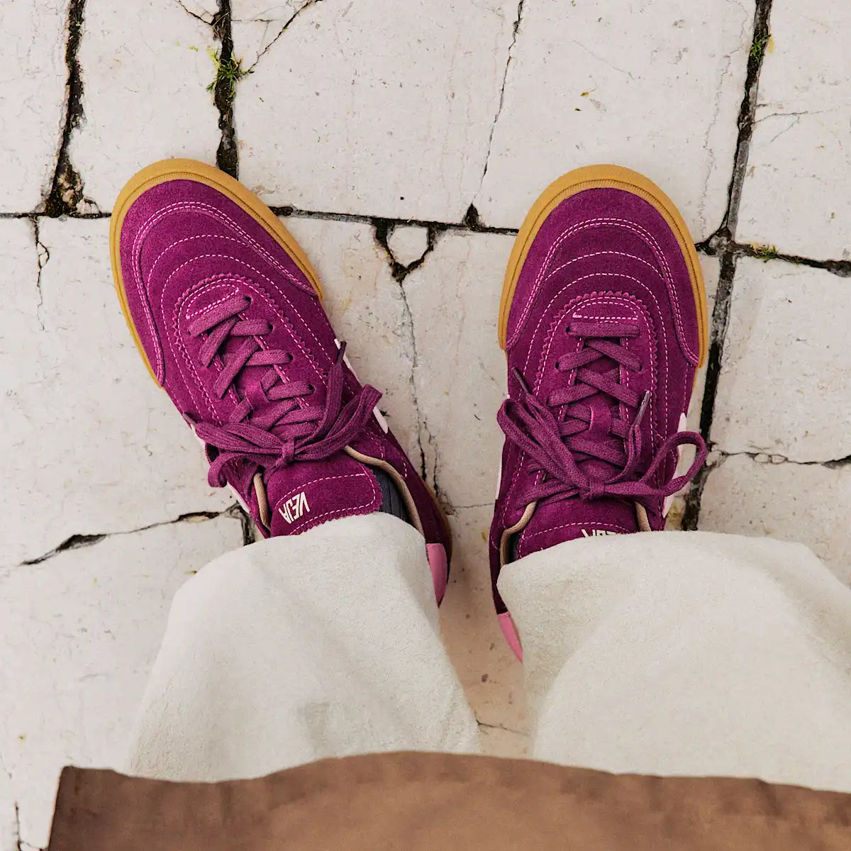 PANENKA SUEDE MAGENTA PETAL MALIBU