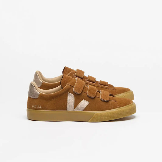 RECIFE SUEDE COGNAC BRONZE NATURAL