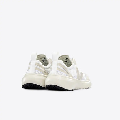 CANARY ELASTIC LACES ALVEOMESH WHITE PIERRE