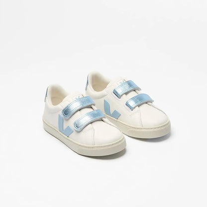 ESPLAR LEATHER WHITE STEEL ICEBERG