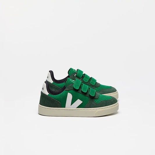 V-10 SUEDE EMERAUDE WHITE