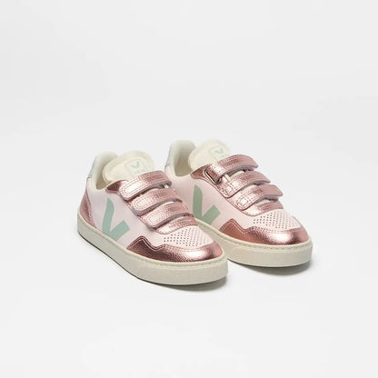 V-90 LEATHER VEJA X BONPOINT LASSI SUN NACRE