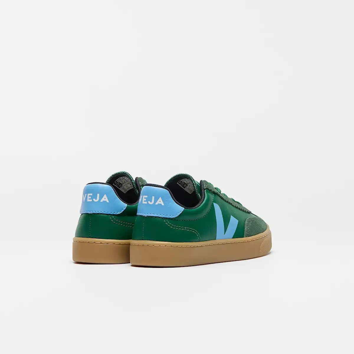 VOLLEY ELASTIC LACES LEATHER GOLF AQUA NATURAL