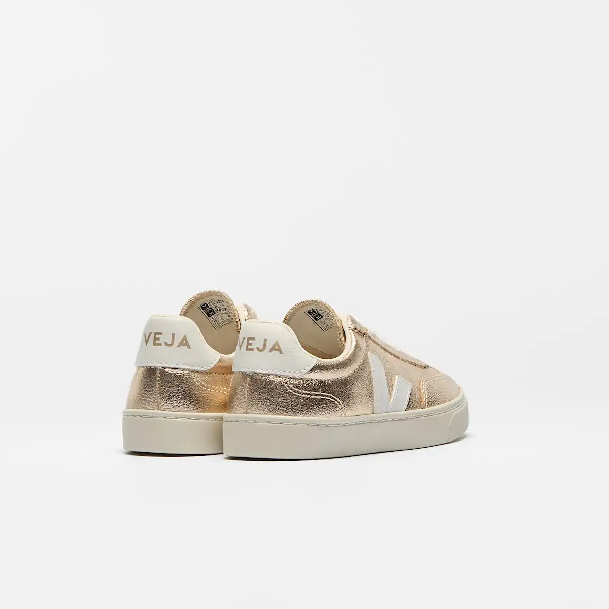 VOLLEY ELASTIC LACES LEATHER PLATINE WHITE