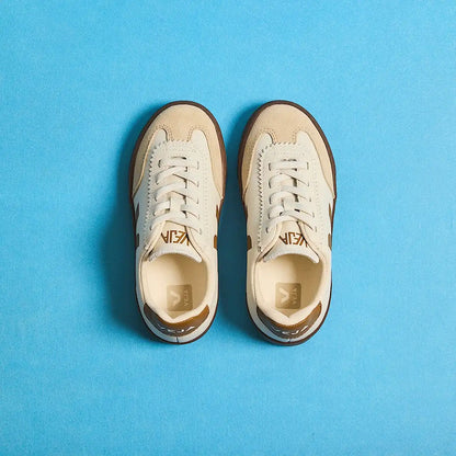 VOLLEY ELASTIC LACES LEATHER WHITE ALMOND BARK