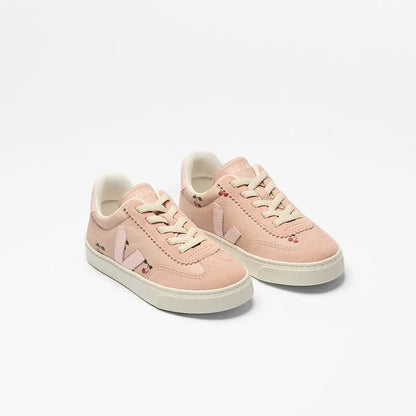 VOLLEY ELASTIC LACES LEATHER VEJA X KONGES SLØJD CHERRY