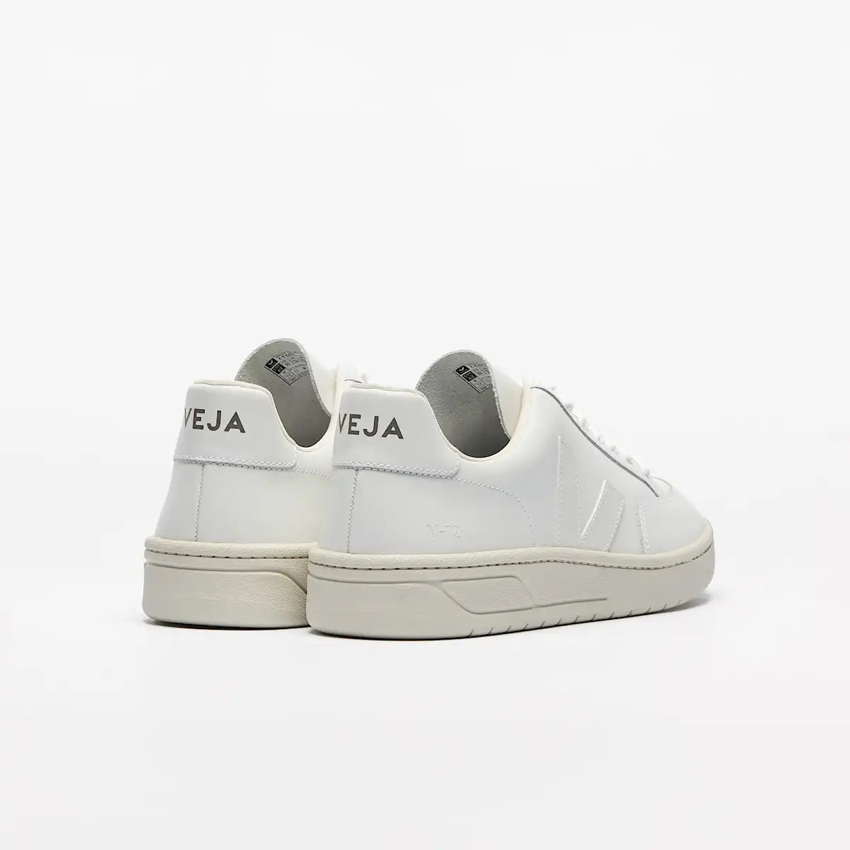 V-12 LEATHER WHITE