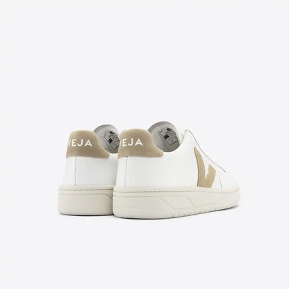 V-12 LEATHER WHITE DUNE