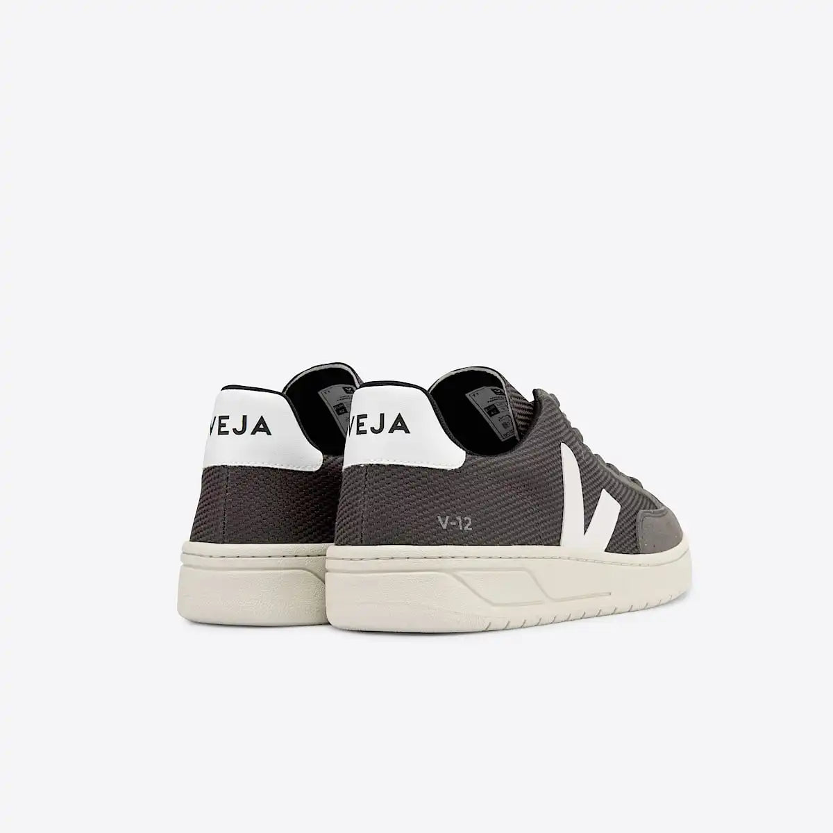 V-12 VEGAN B-MESH GRAFITE WHITE
