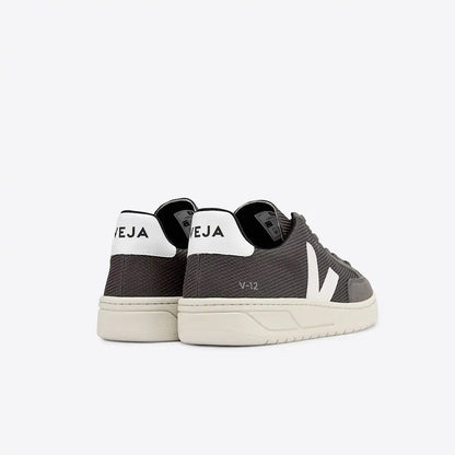 V-12 VEGAN B-MESH GRAFITE WHITE