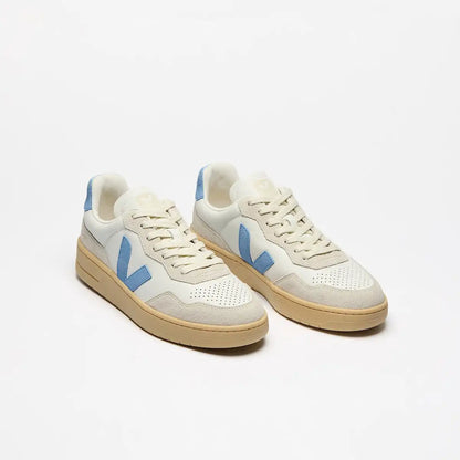 V-90 LEATHER WHITE AQUA NATURAL