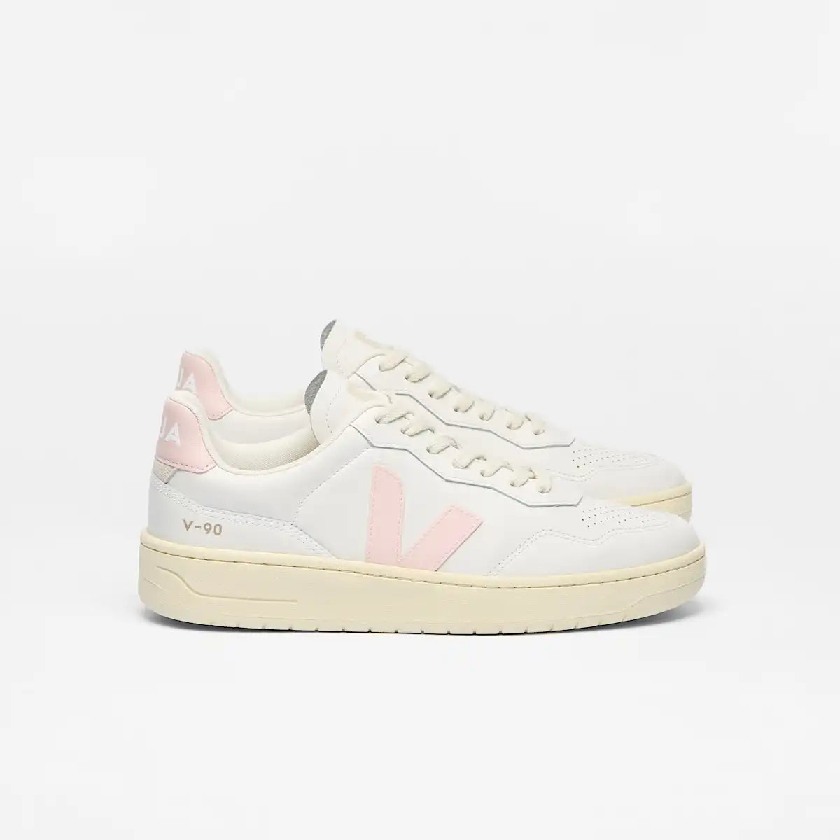 V-90 LEATHER WHITE PETALE