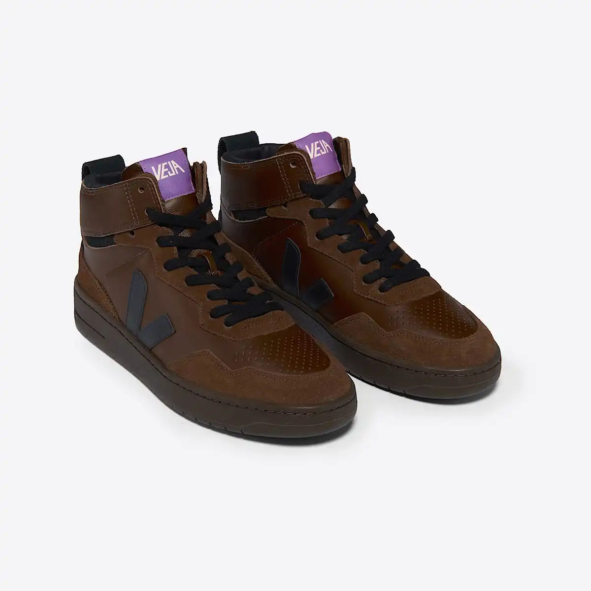 V-95 LEATHER WALNUT BLACK