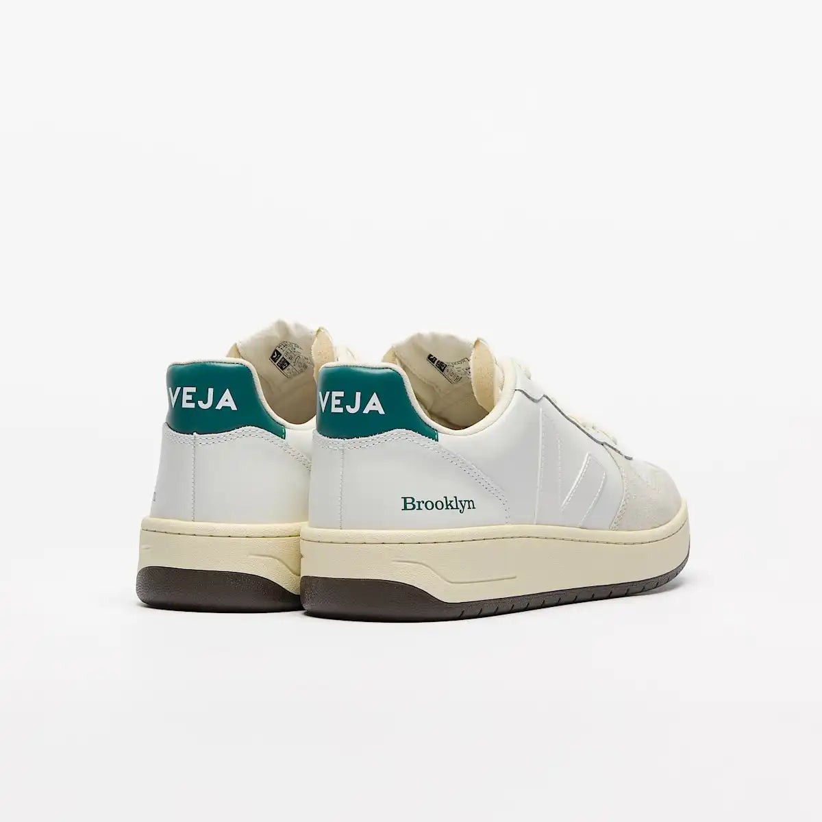 V-10 LEATHER BROOKLYN WHITE BRITTANY