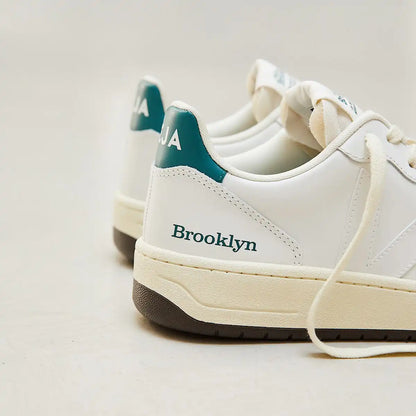 V-10 LEATHER BROOKLYN WHITE BRITTANY