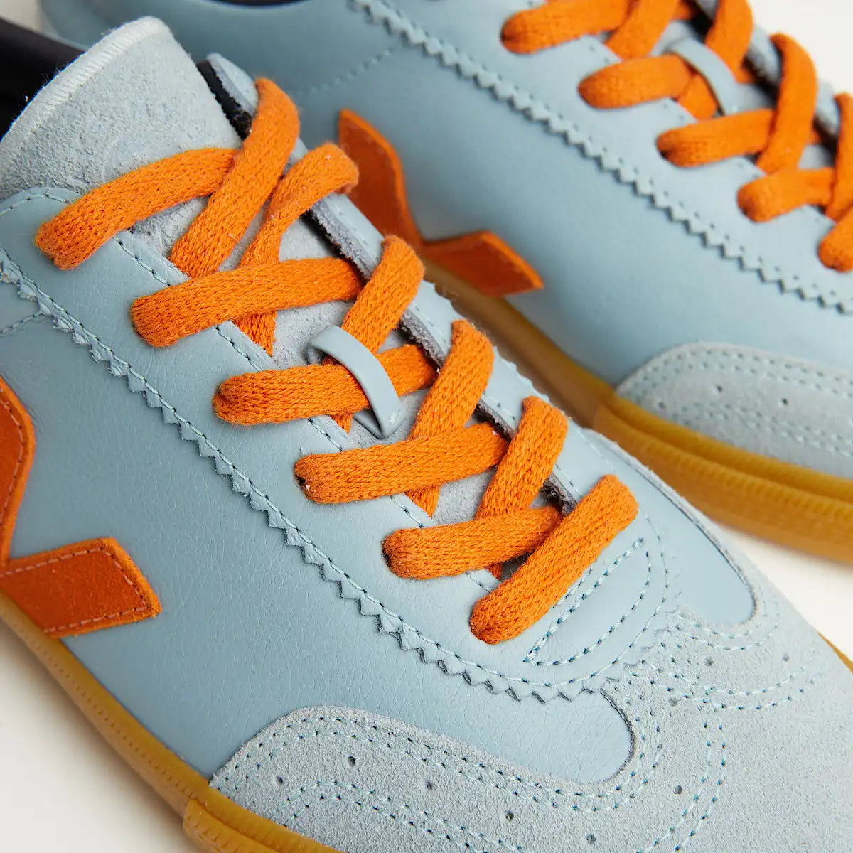 VOLLEY LEATHER VEJA X MAKE MY LEMONADE STEEL PUMPKIN
