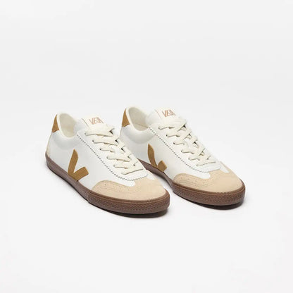 VOLLEY LEATHER WHITE TENT BARK