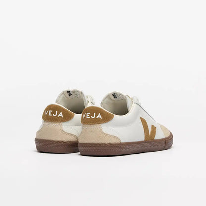 VOLLEY LEATHER WHITE TENT BARK