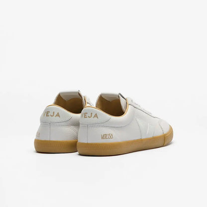 VOLLEY SIGNATURE GRAINED OILED LEATHER PEARL