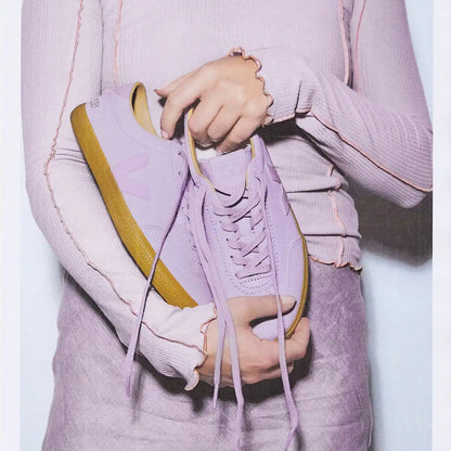 VOLLEY SIGNATURE GRAINED OILED LEATHER ORCHID