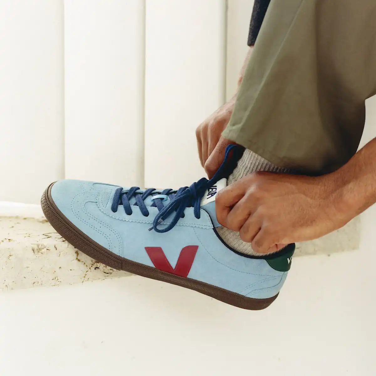 VOLLEY SUEDE AQUA MARSALA EAGLE