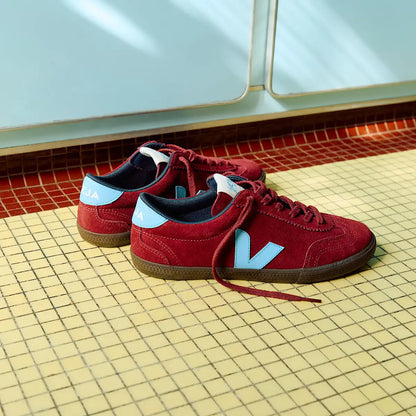VOLLEY SUEDE GRENAT AQUA EAGLE