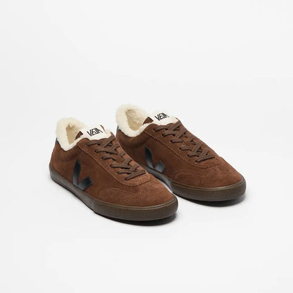 VOLLEY FURED SUEDE WALNUT BLACK EAGLE