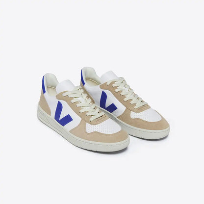 V-10 LEATHER WHITE PAROS SAHARA