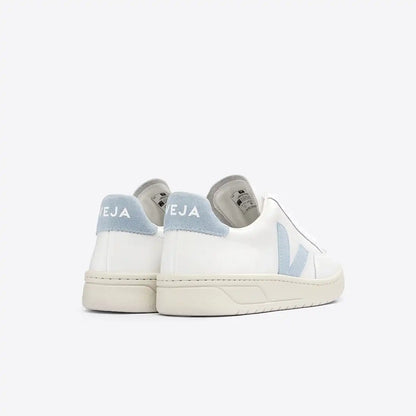 V-12 LEATHER WHITE STEEL